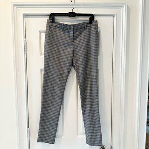 ALC Houndstooth Plaid Wool Pants